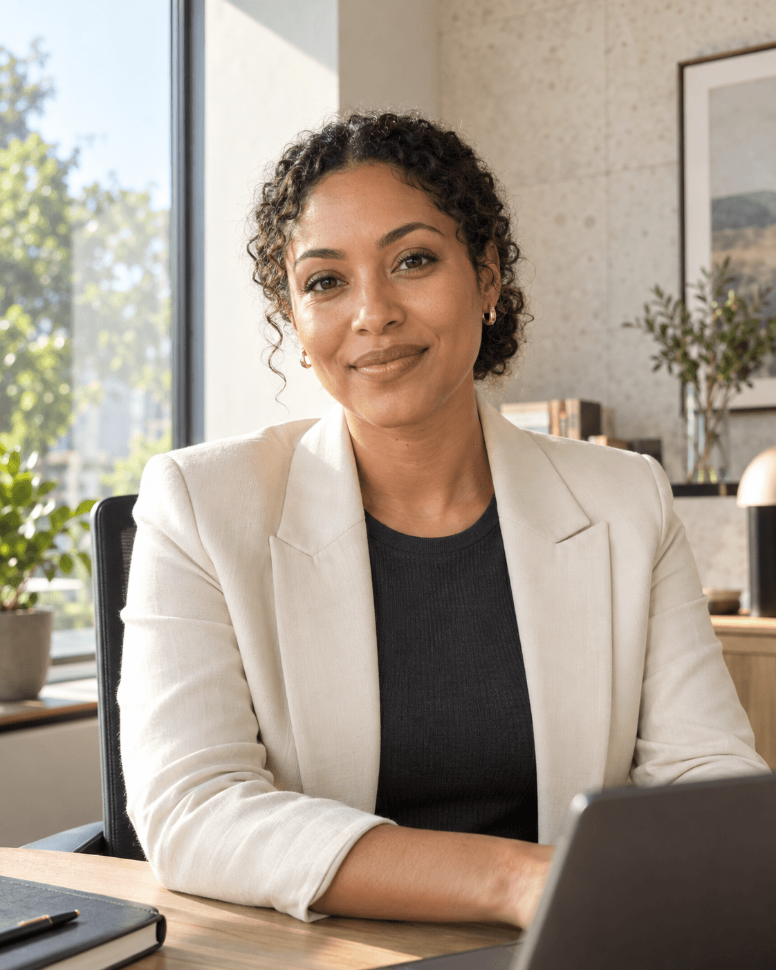 Maya, a fictional AI mortgage employee